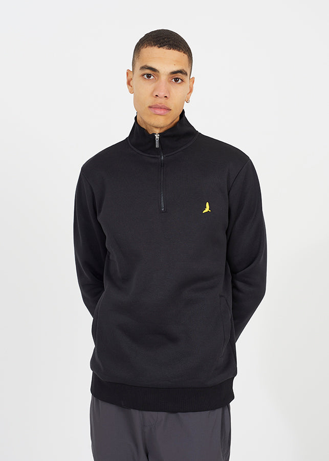 Mens Brave Soul Black Sweatshirt