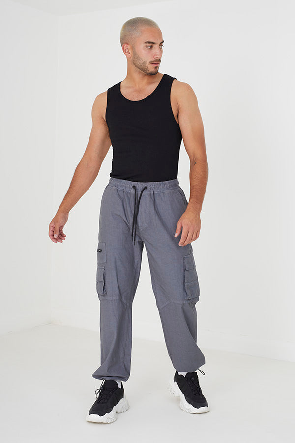Cotton Ripstop Cargo Pant Elasticated Waist