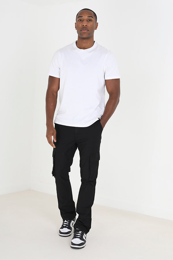 Cotton Poplin Cargo Pant