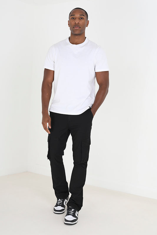 Cotton Poplin Cargo Pant