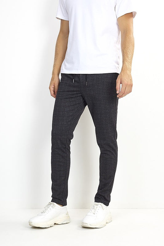 Check Pant Elasticated Waist