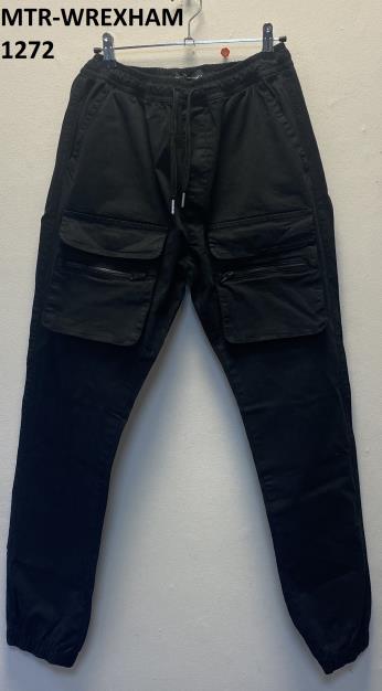 Cotton Twill Cargo Pant Elasticated Waist