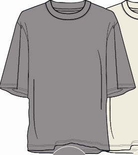 Heavyweight High Neck Super Oversized T-Shirt