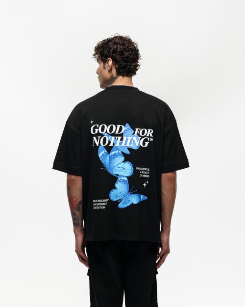 Oversized T-Shirt Common Blue Graphic T-Shirt