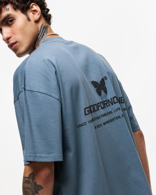 Oversized T-Shirt With Puff Print
