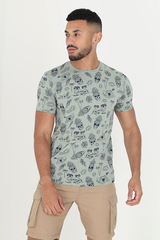 Crew Neck Short Sleeve T-Shirt