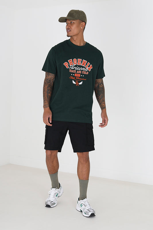 Oversized Fit Crew Neck T-Shirt
