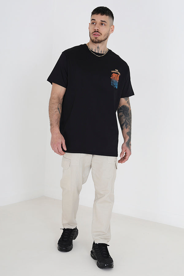Oversized Fit Crew Neck T-Shirt