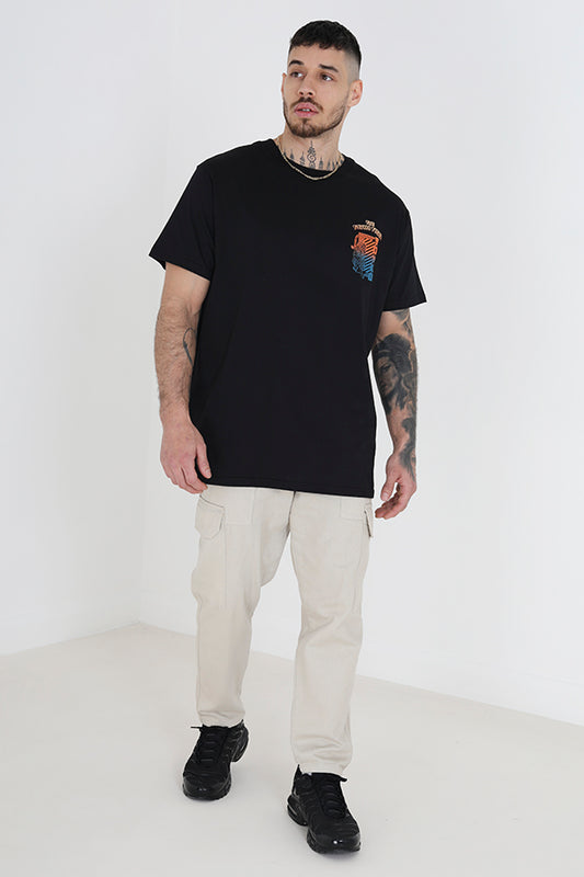 Oversized Fit Crew Neck T-Shirt
