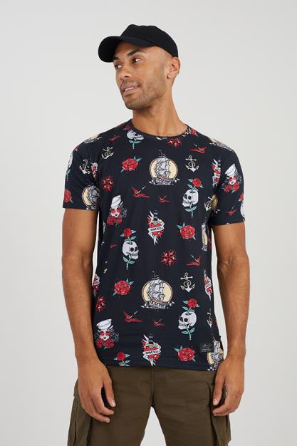 Crew Neck Short Sleeve T-Shirt