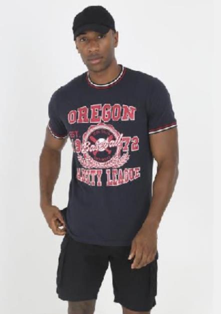 Crew Neck Short Sleeve T-Shirt