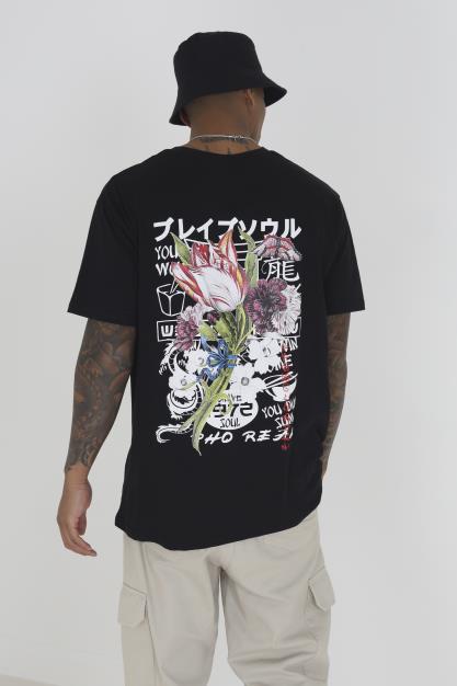 Crew Neck Oversized Short Sleeve T-Shirt