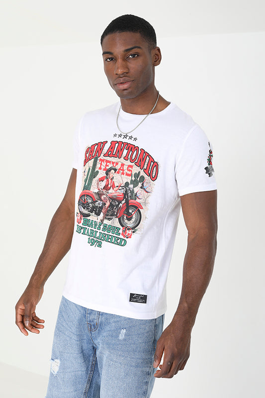 Crew Neck Short Sleeve T-Shirt