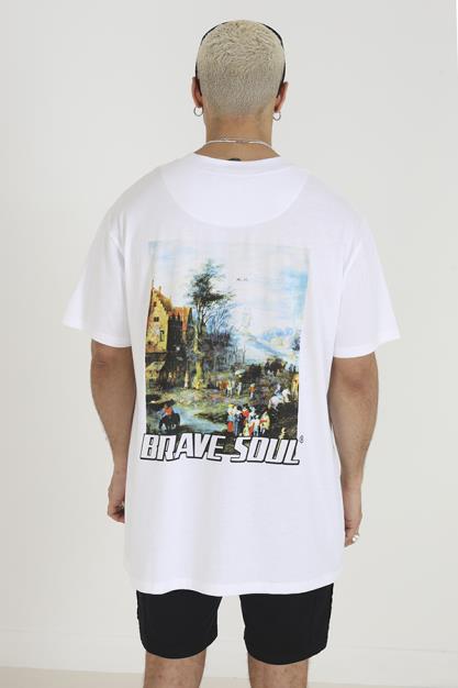 Crew Neck Oversized Short Sleeve T-Shirt