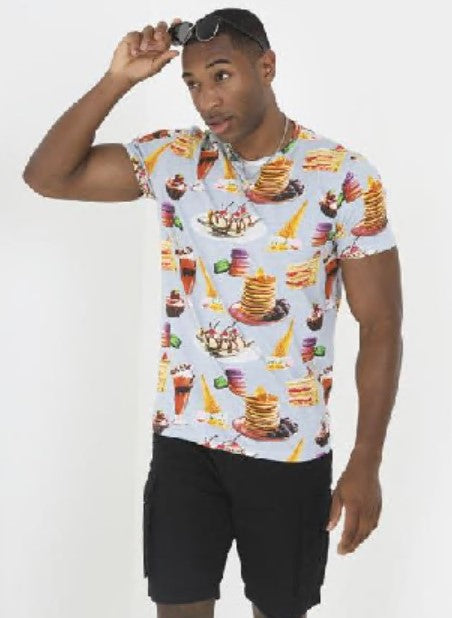 Crew Neck Short Sleeve T-Shirt