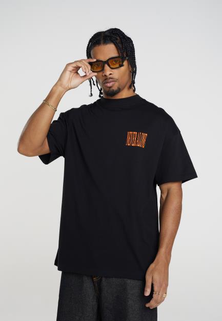 Mens Brave Soul Black T-Shirt