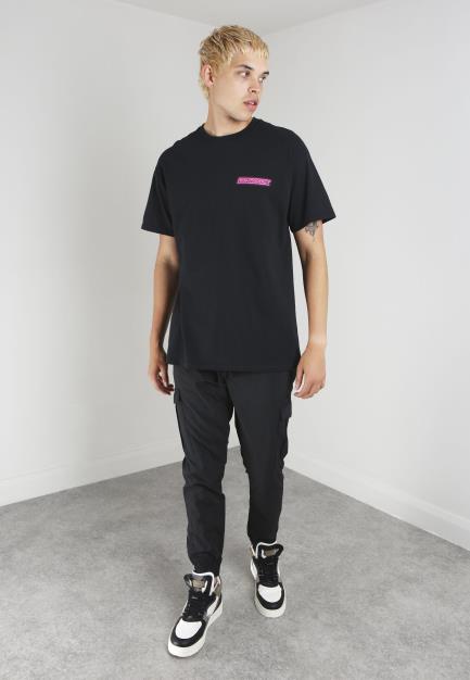 Night Addict Graphic Print Tee Front And Back Print