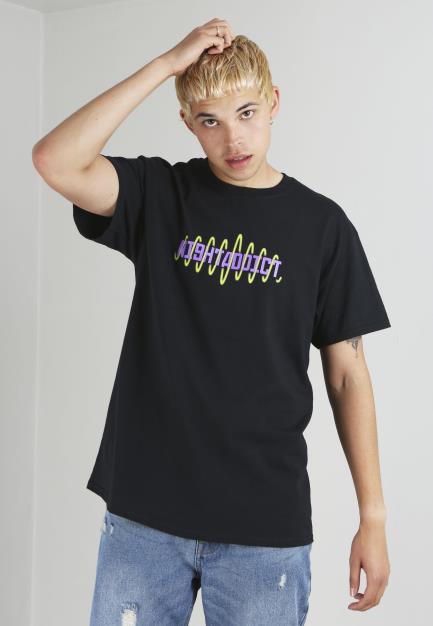 Night Addict Graphic Print Tee Front And Back Print
