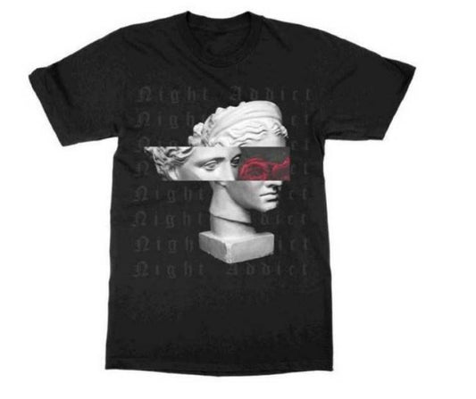 Night Addict Graphic Print Tee