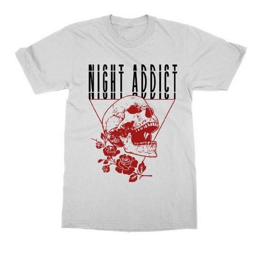 Night Addict Graphic Print Tee