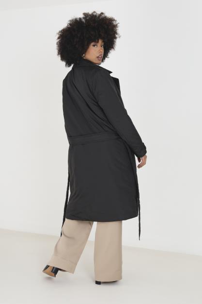 Padded Double Breasted Short Length Jacket