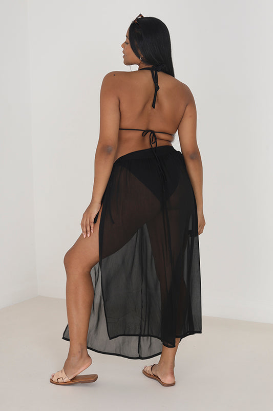 Beach Wear Maxi Sarong Wrap Skirt