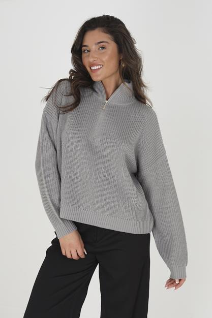 Ladies Brave Soul Charcoal Knitwear