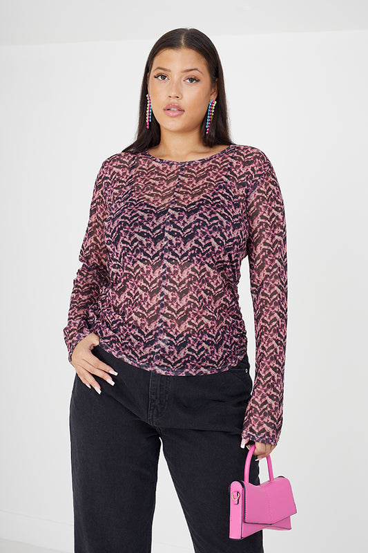 Ladies Brave Soul Large L/S Top