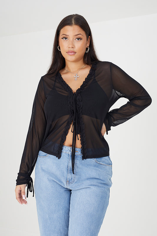 Ladies Brave Soul Large L/S Top