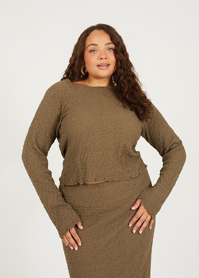 Ladies Brave Soul Large L/S Top
