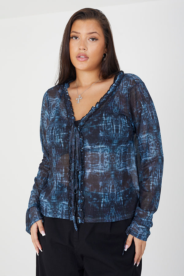 Ladies Brave Soul Large L/S Top