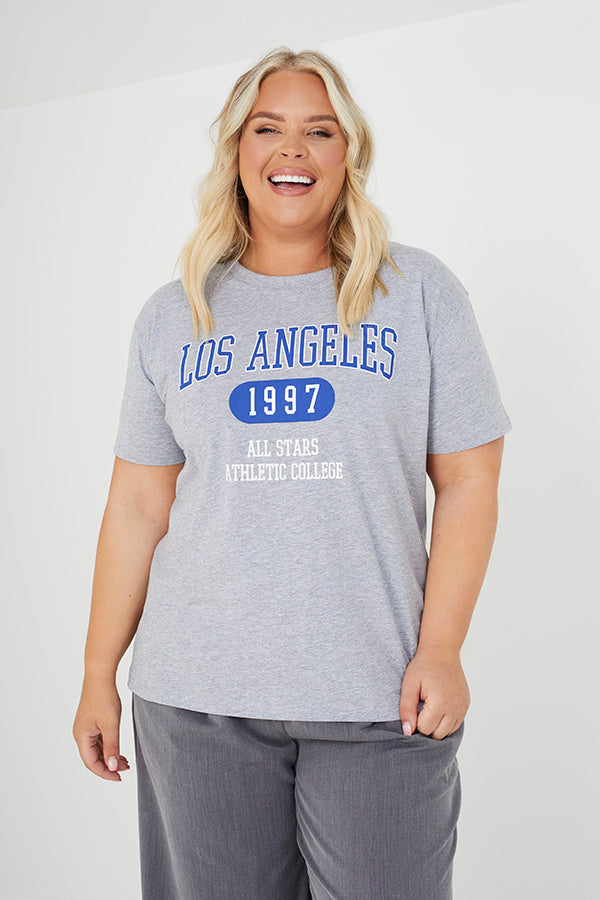 Graphic 'Los Angeles' T-Shirt