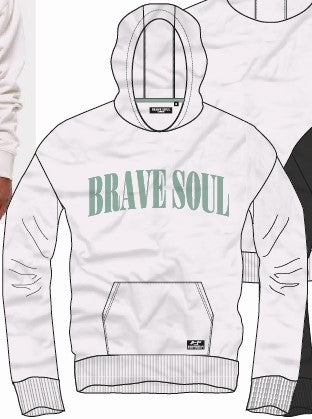 Plus Oversized Hooded Sweater