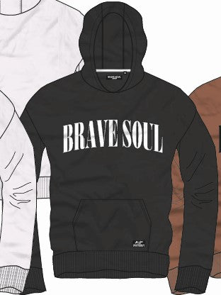 Plus Oversized Hooded Sweater